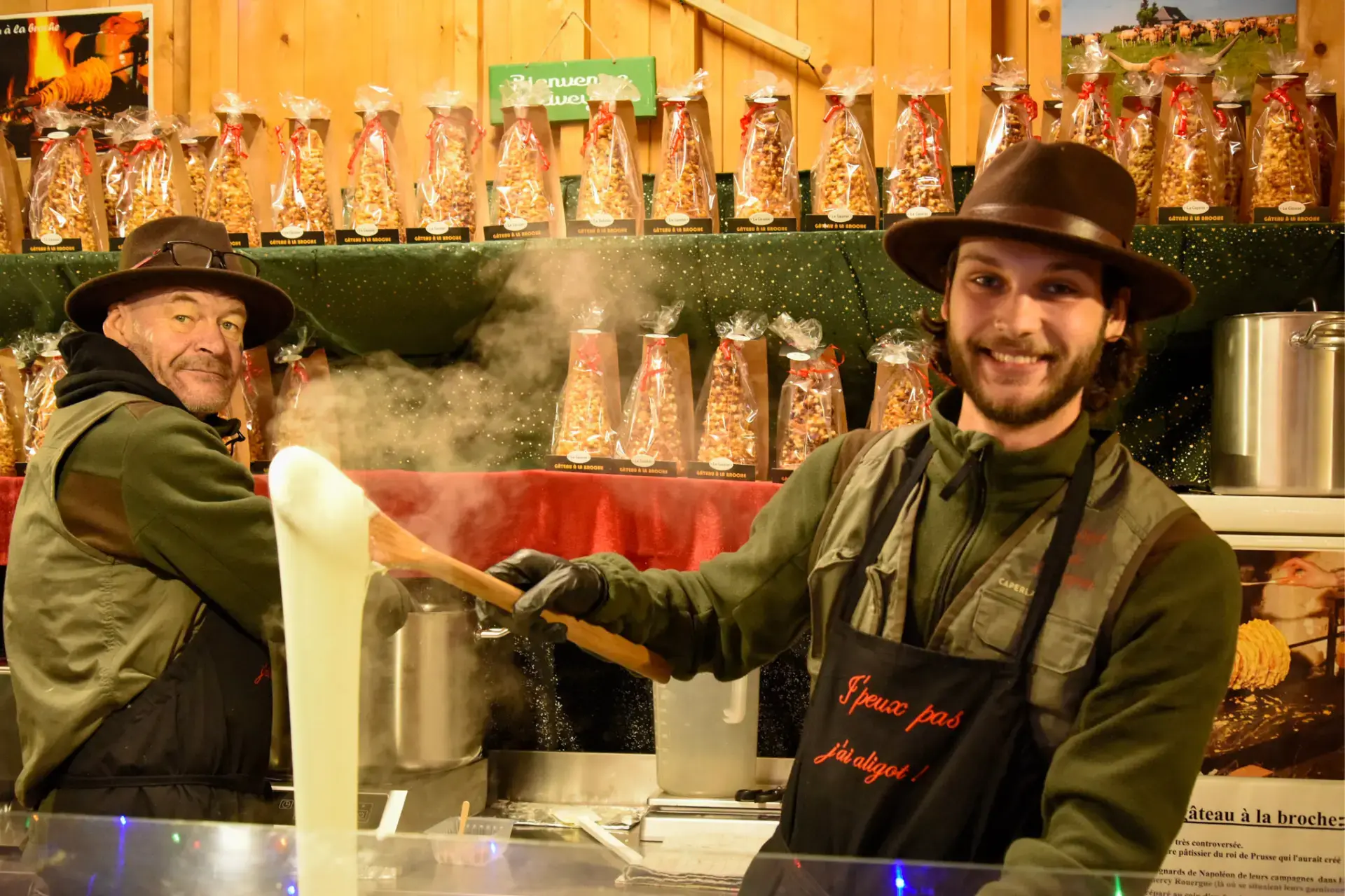 Aligot tripoux marche noel amiens 1