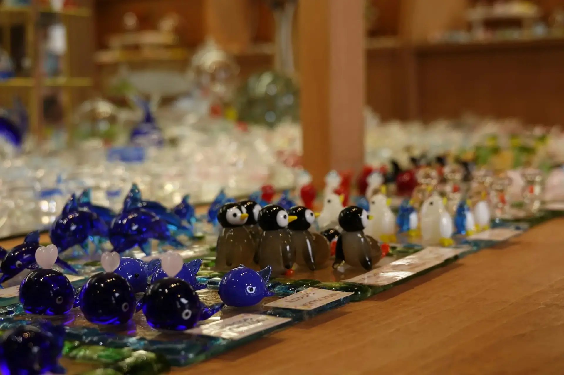 Animaux verre marche noel amiens