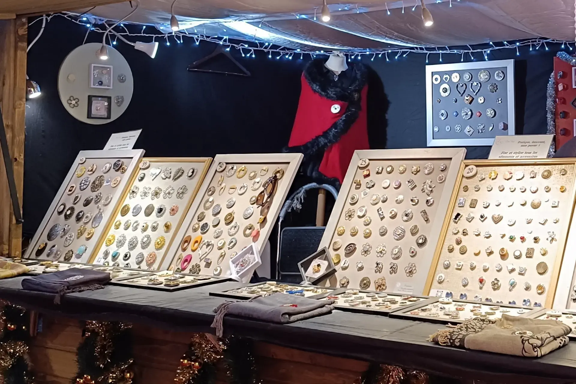 Bijoux aimantés marche noel amiens