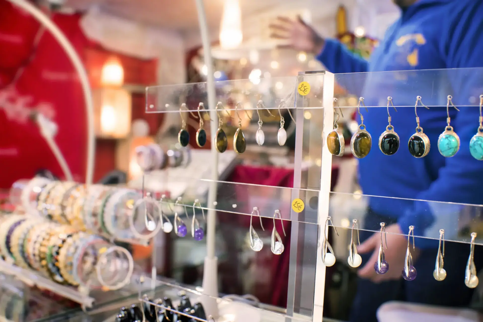 Bijoux pierres naturelles marche noel amiens