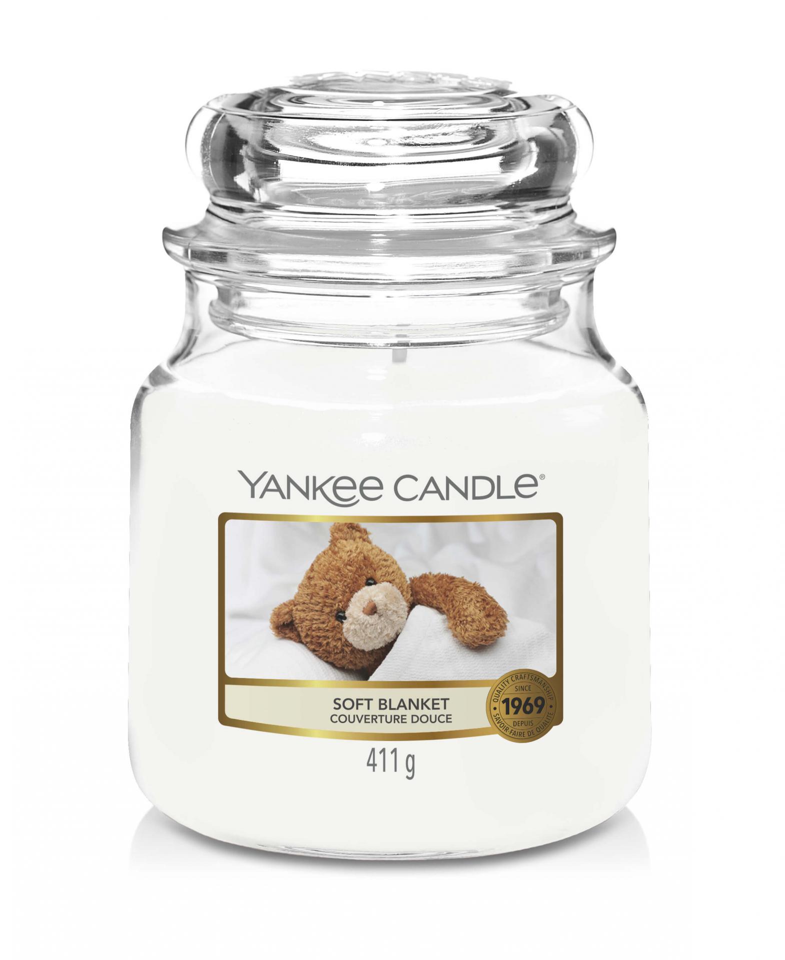 Bougie parfumée Yankee Candle - senteur couverture douce - Ambiance & Styles