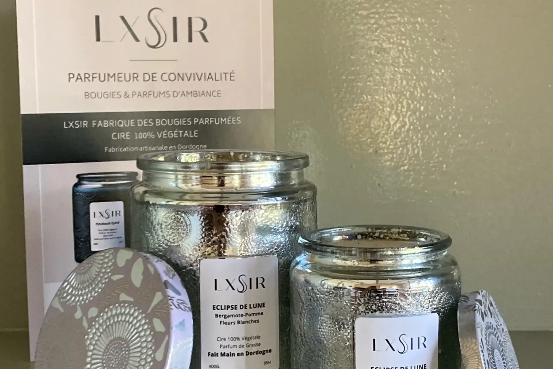 Bougies vegetales marche noel amiens