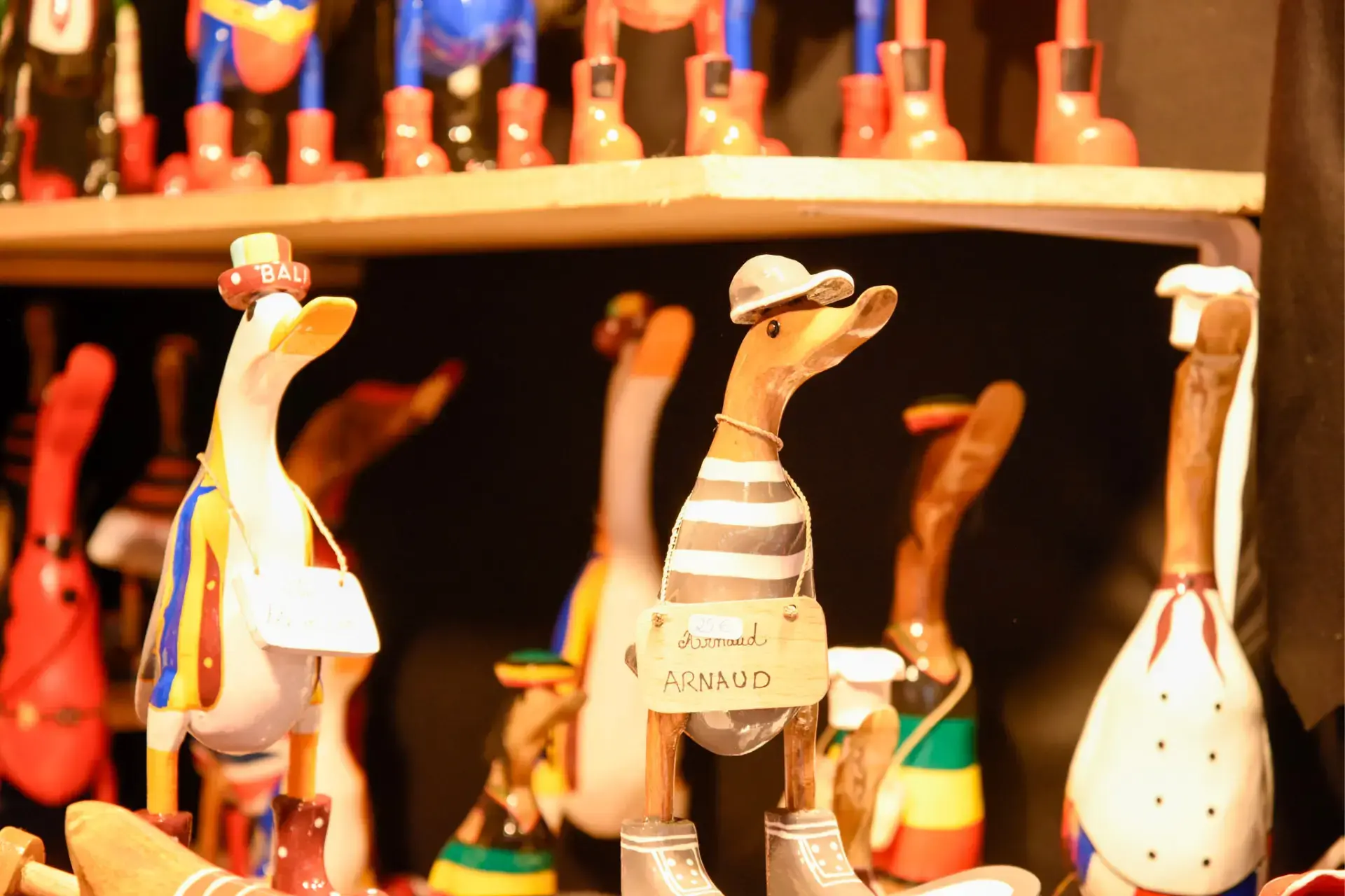 Canards humoristiques marche noel amiens