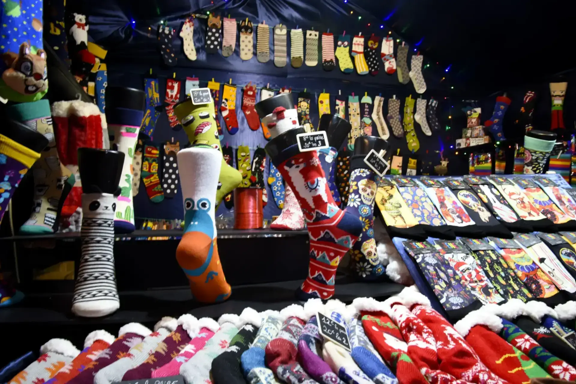 Chaussettes originales marche noel amiens