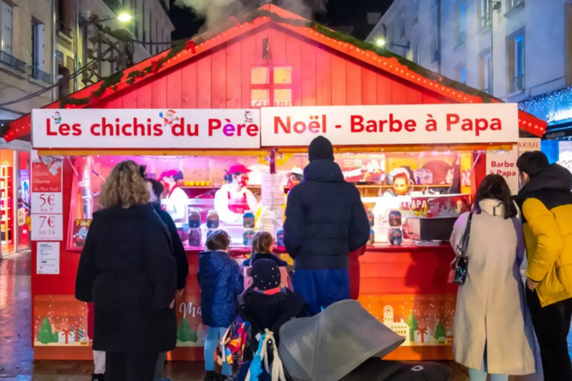 Churros chichi barbapapa marche noel amiens 1