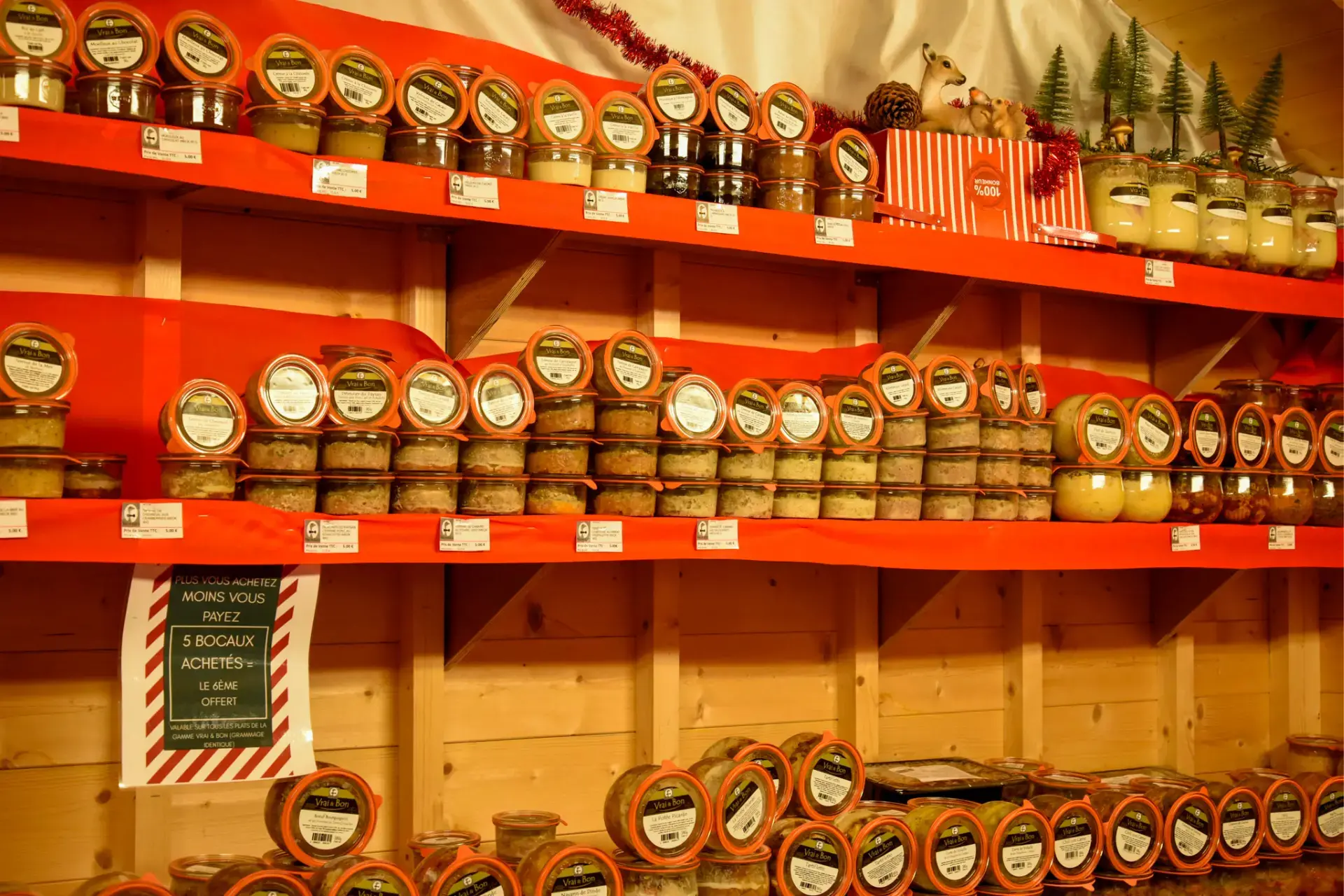 Foie gras marche noel amiens