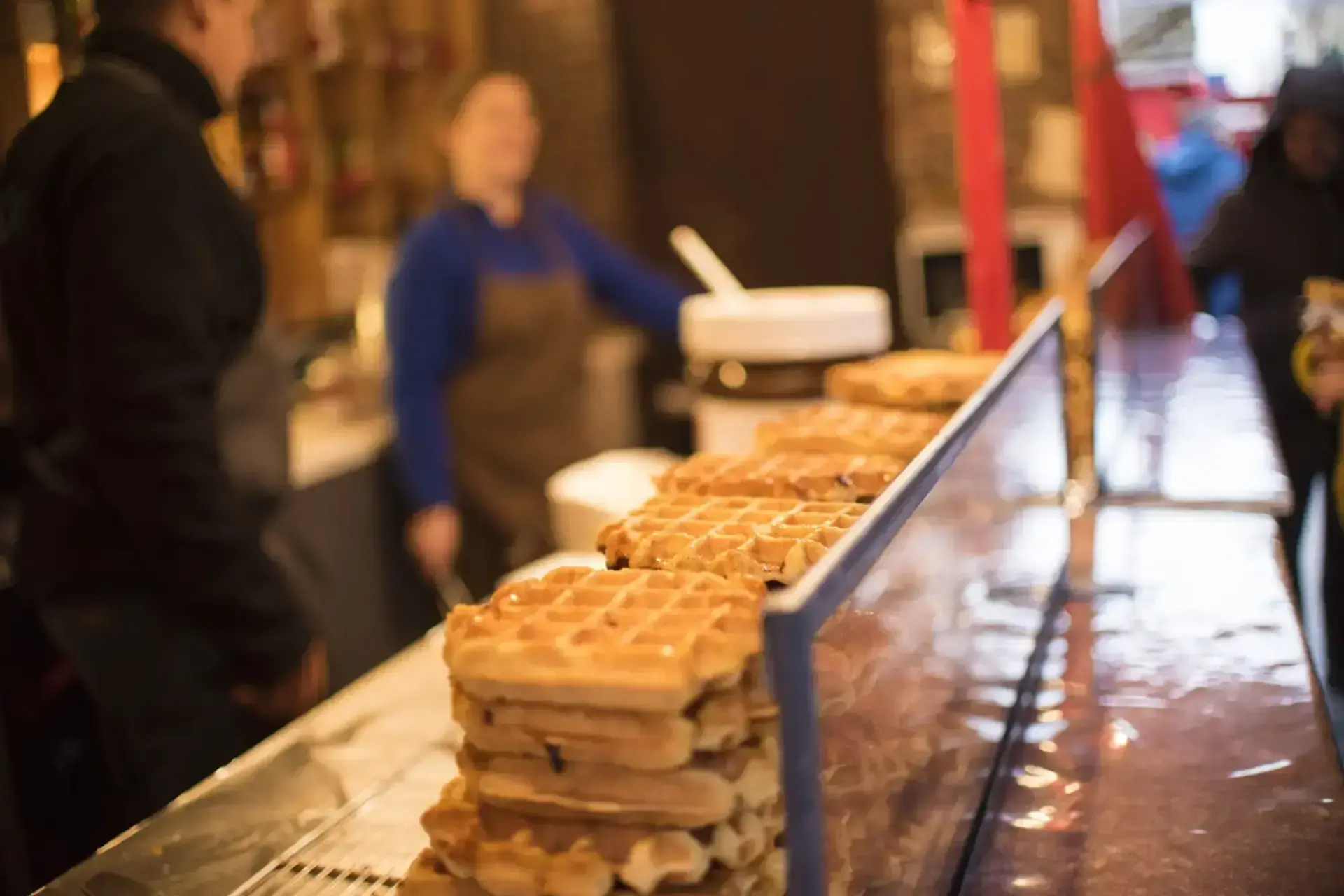 Gaufres liegeoises marche noel amiens 1