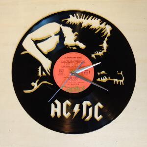 Disque vinyle découpé ACDC - Disco déco