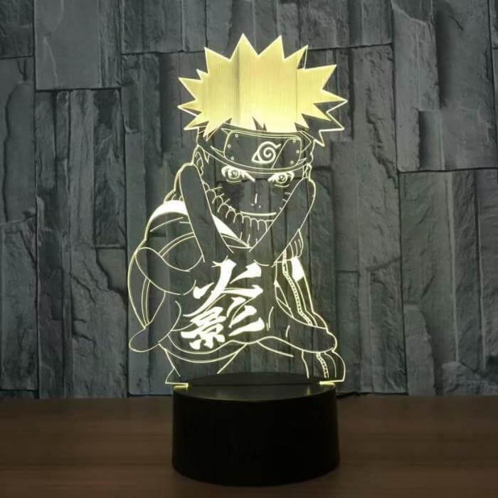 Lampe led 3D Naruto - Le génie de la lampe 3D
