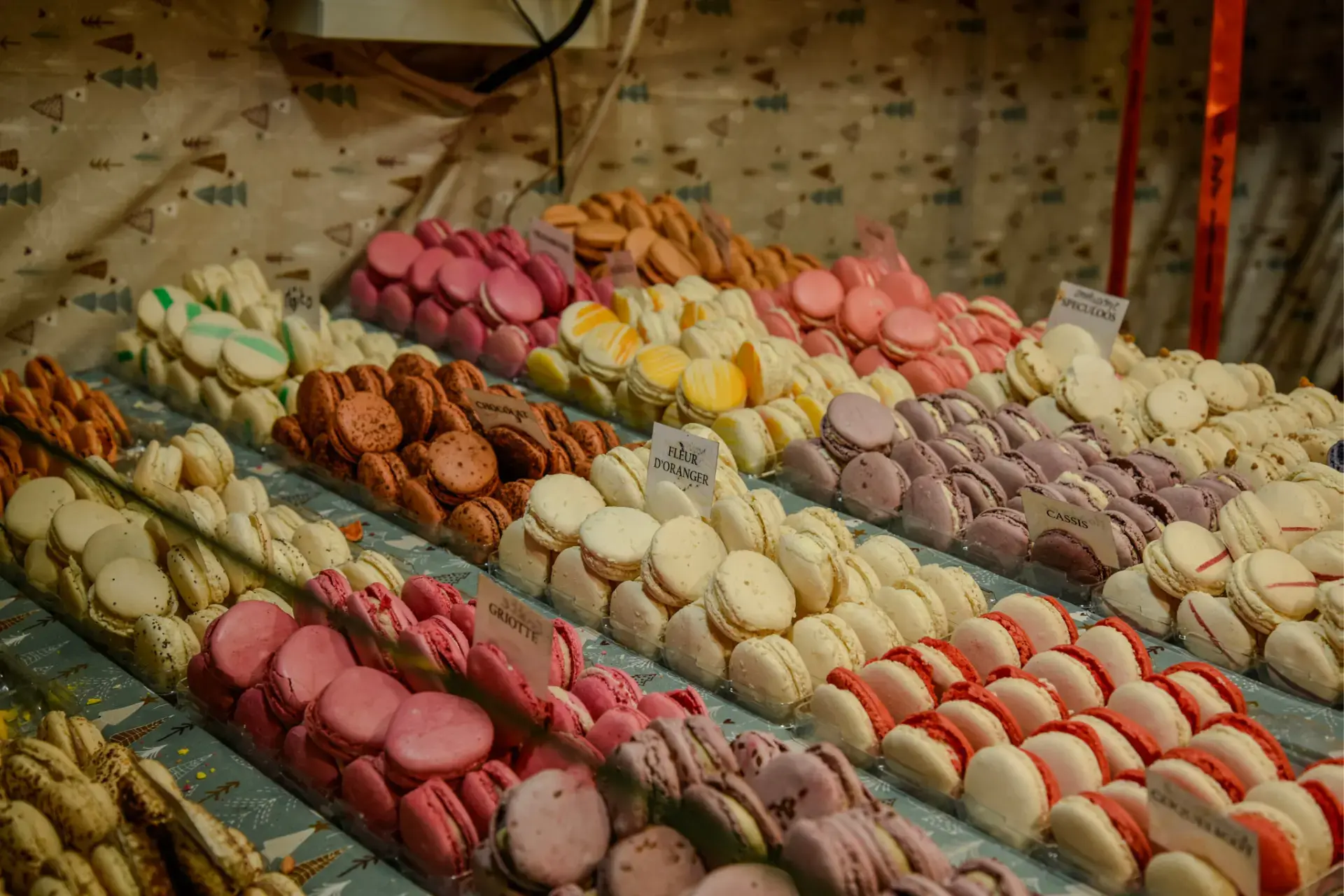 Macarons marche noel amiens 1