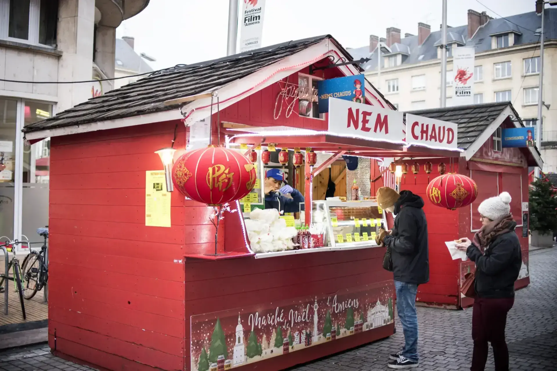 Nems produits asiatiques marche noel amiens