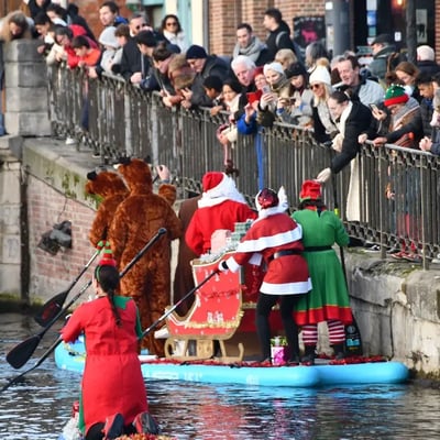 Pere noel paddle amiens