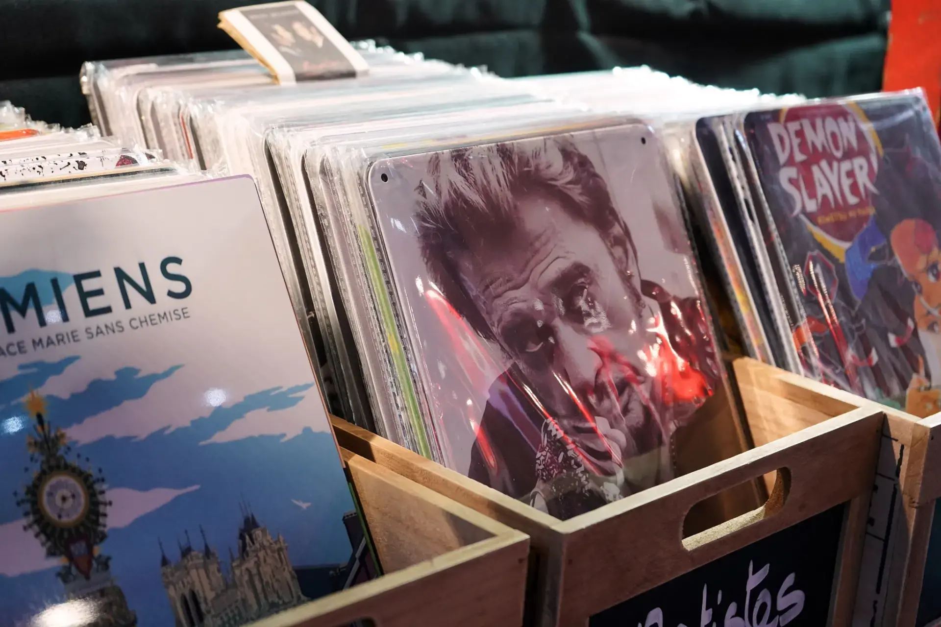 Plaque metal marche noel amiens