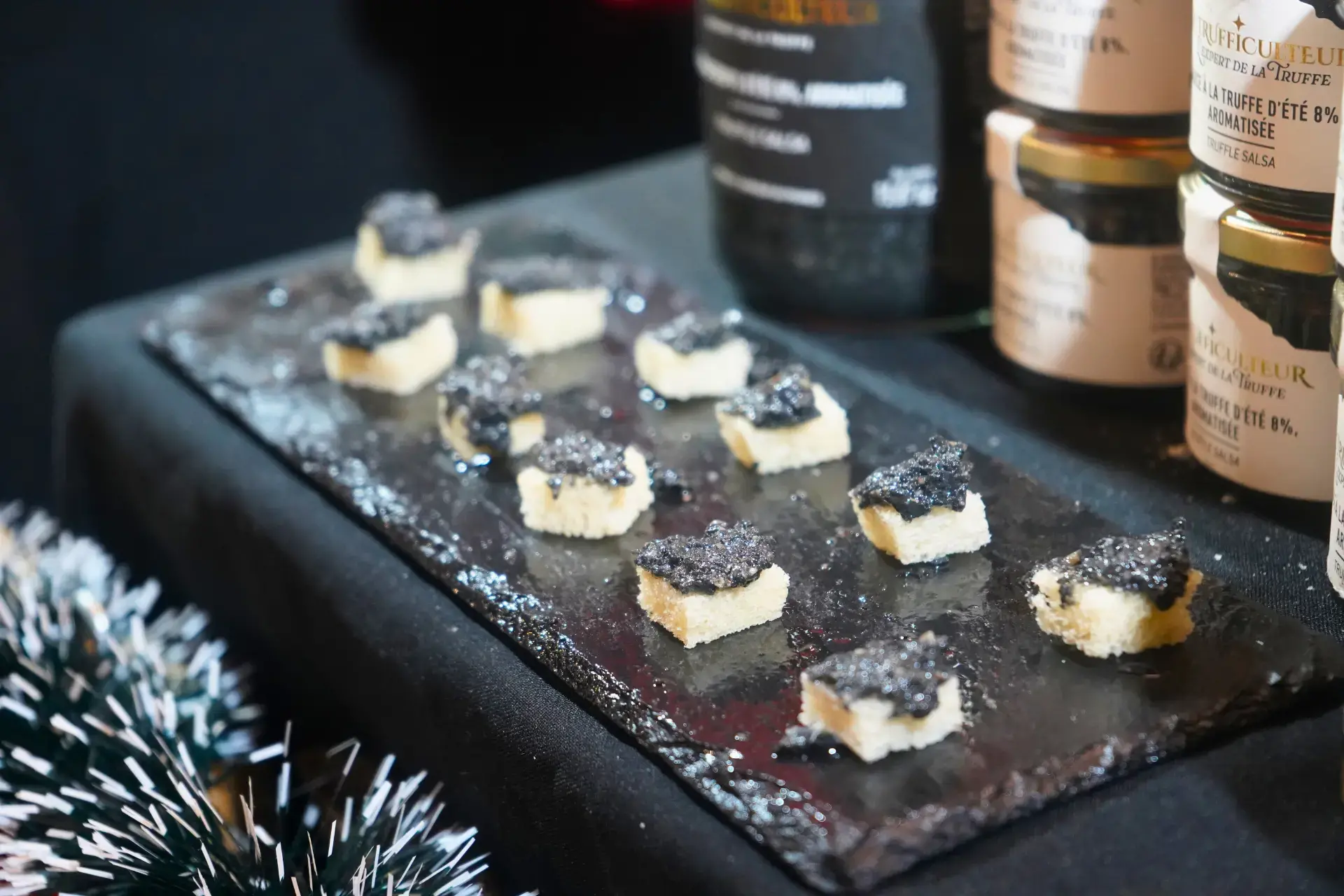 Produits truffe trufficulteur plaisirs gourmands marion marche noel amiens