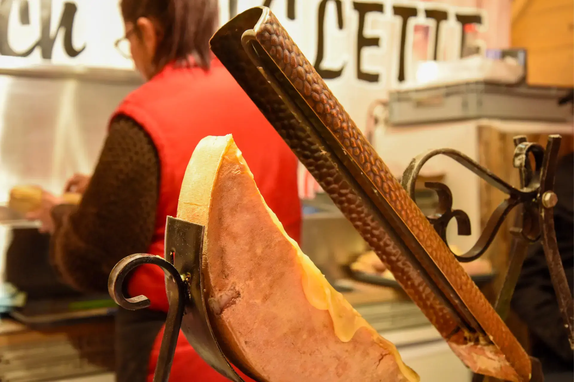 Sandwich raclette marche noel amiens 1