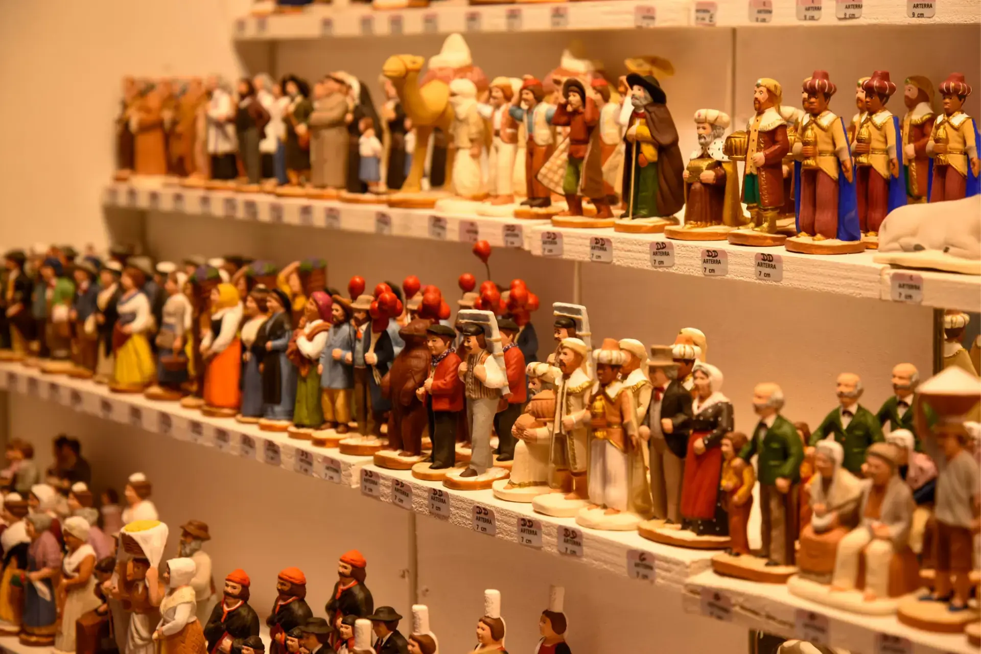 Santons provence marche noel amiens