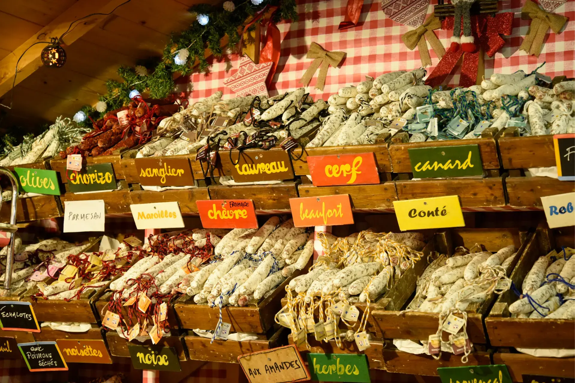 Saucisson salaison amiens