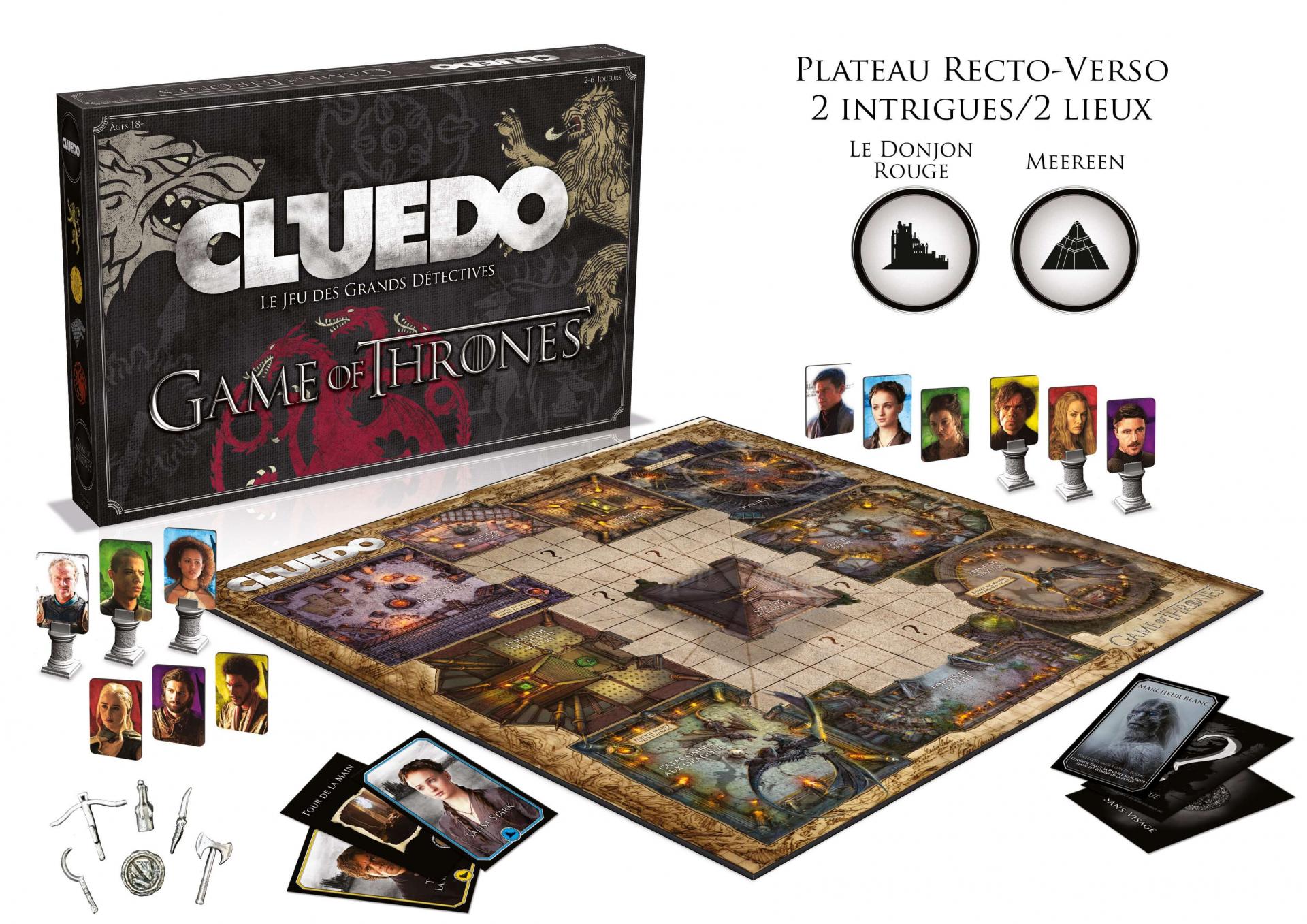 Cluedo Game of Thrones - Shop for geek