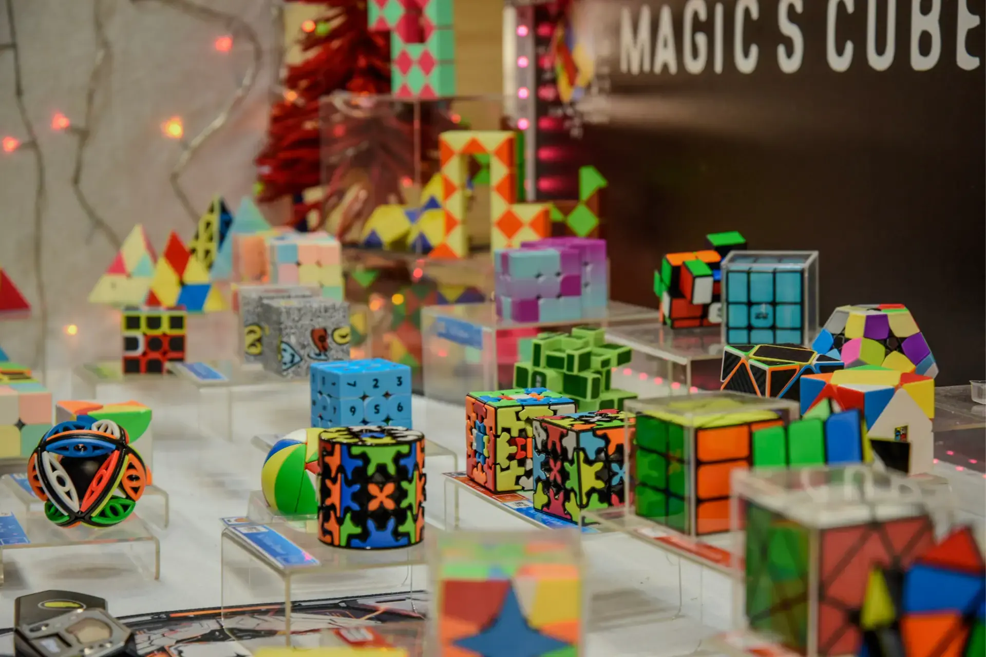 Sonettes rubiks cubes marche noel amiens