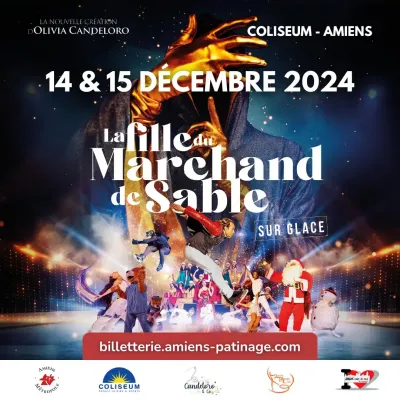 Spectacle glace fille marchand sable coliseum amiens