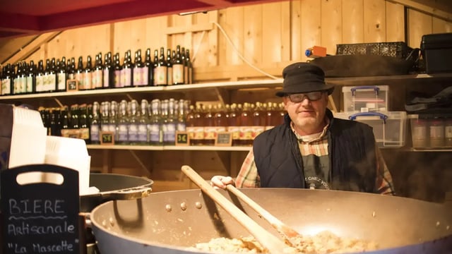Tartiflette, chalet du Marché de Noël d’Amiens