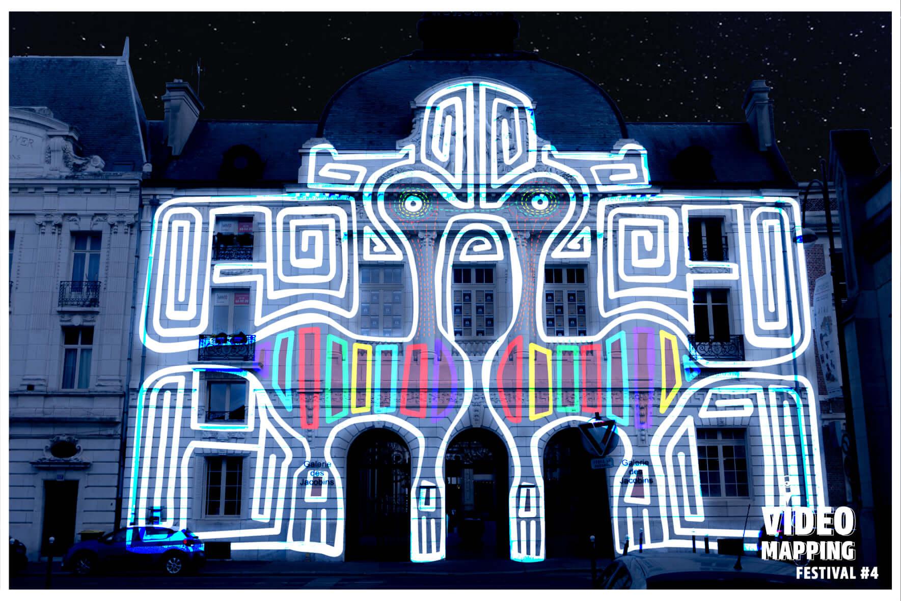 Video mapping festival marche noel amiens 2021 1